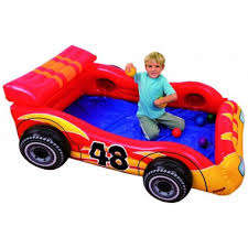 Intex car blowup bed, as new with pump