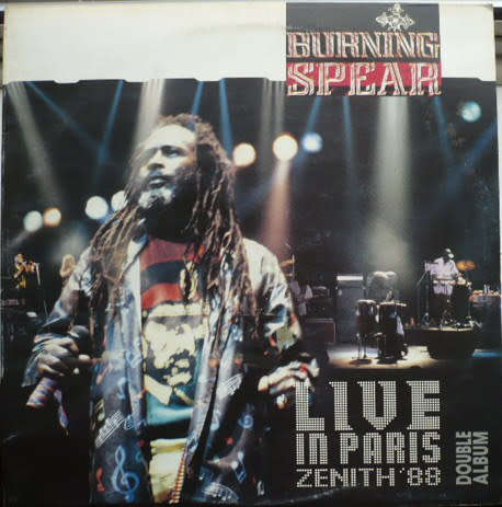 Burning Spear ¿¿ Live In Paris**1988**SA Press**LP Chalp (N) 020