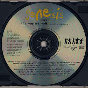 Genesis - Live / The Way We Walk (Volume One: The Shorts) (CD, Album)