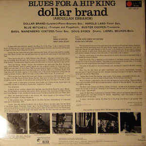 Dollar Brand - Blues For A Hip King (LP, Album)
