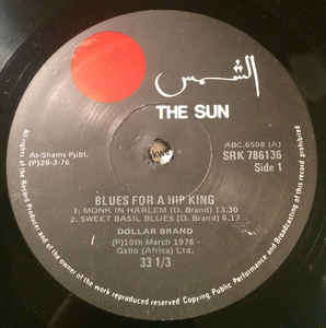 Dollar Brand - Blues For A Hip King (LP, Album)