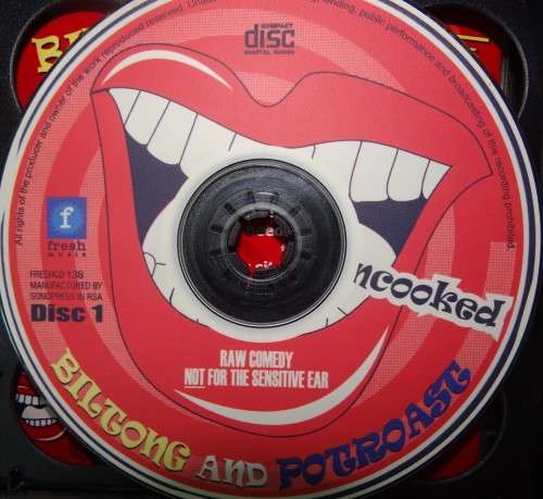 Biltong & Potroast 2 CD**Non Music Raw Comedy
