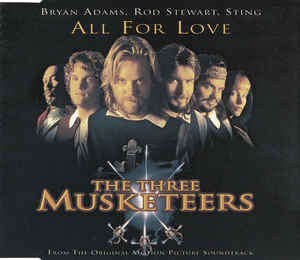 Bryan Adams / Rod Stewart / Sting - All For Love (CD, Maxi)