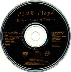 Pink Floyd - Delicate Sound Of Thunder (2xCD, Album)