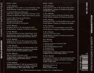 Neville Marriner*, Academy Of St. Martin-In-the-Fields* - Amadeus (2xCD, Album)