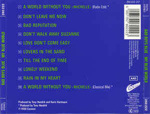 Bad Boys Blue - My Blue World (CD, Album, RP)