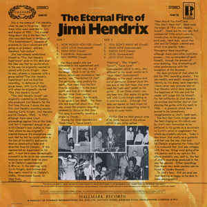 Jimi Hendrix With Curtis Knight - The Eternal Fire Of Jimi Hendrix (LP, Comp)