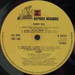 Fanny (2) - Fanny Hill (LP, Album)