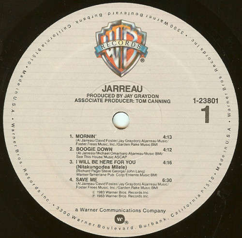 Jarreau* - Jarreau (LP, Album)