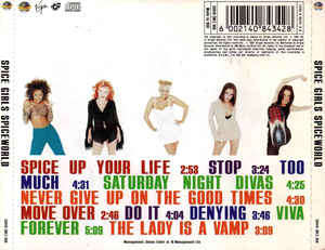 Spice Girls - Spiceworld (CD, Album)