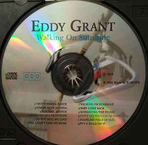 Eddy Grant - Walking On Sunshine - The Very Best Of Eddy Grant (CD, Comp, RE)