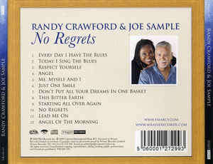 Randy Crawford & Joe Sample - No Regrets (CD, Album)