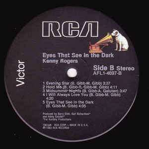 Kenny Rogers - Eyes That See In The Dark (LP, Album)