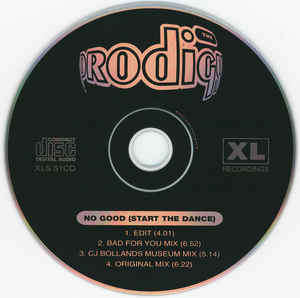 The Prodigy - No Good (Start The Dance) (CD, Single)