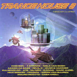 DJ Spiro - Trance House 8 (CD, Comp, Mixed)