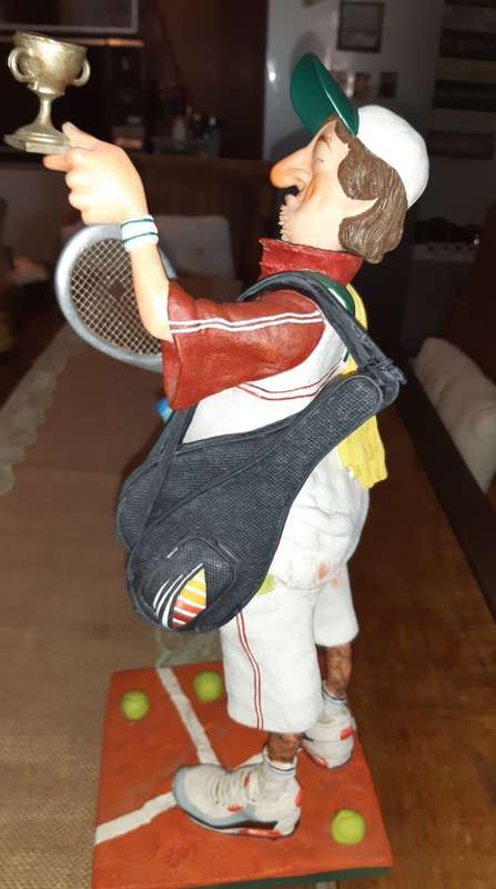 Guillermo Forchino -The Tennis player - designed in France  -  No 01154