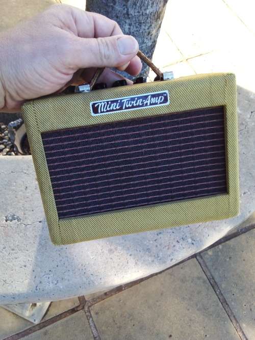 Fender MINI `57 Twin-amp Electric Guitar Amp - 100% Working