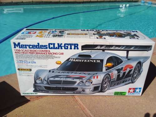 1998 Tamiya Mercedes CLK-GTR (58214) - 1/10th Scale Radio Control 4WD High Performance Racing Car