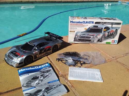 1998 Tamiya Mercedes CLK-GTR (58214) - 1/10th Scale Radio Control 4WD High Performance Racing Car