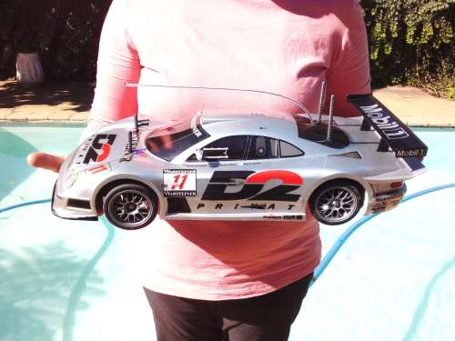 1998 Tamiya Mercedes CLK-GTR (58214) - 1/10th Scale Radio Control 4WD High Performance Racing Car