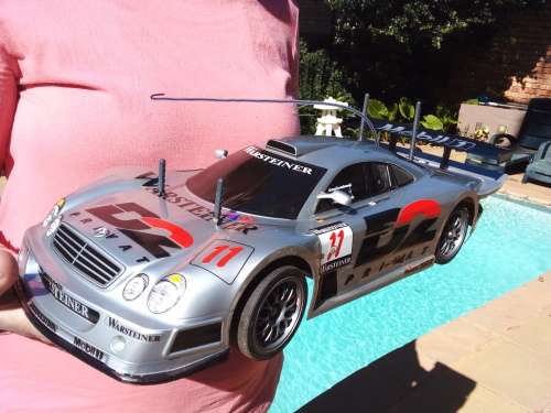 1998 Tamiya Mercedes CLK-GTR (58214) - 1/10th Scale Radio Control 4WD High Performance Racing Car