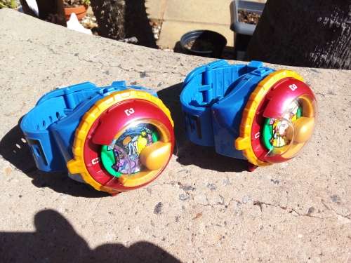 2 X Yokai Watch Model Zero Watch - Highly Collectable - BOTH WORKING