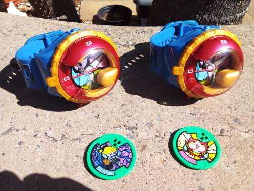 2 X Yokai Watch Model Zero Watch - Highly Collectable - BOTH WORKING