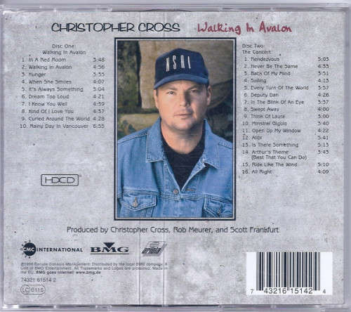 Christopher Cross - Walking In Avalon (2xHDCD, Album, Club)