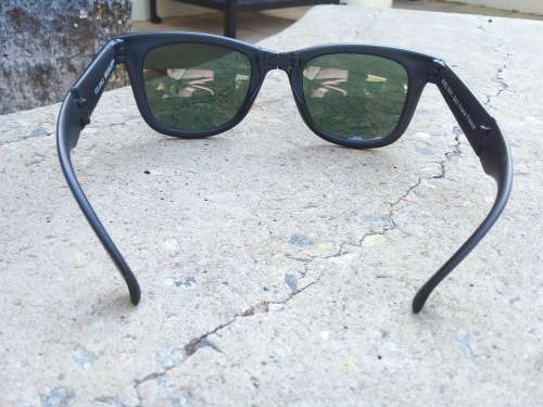 RAY-BAN RB4105 WAYFARER FOLDING 601 - W0670 - SUNGLASSES - LIKE NEW