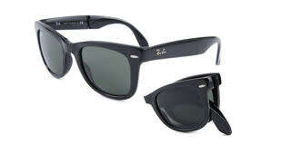 RAY-BAN RB4105 WAYFARER FOLDING 601 - W0670 - SUNGLASSES - LIKE NEW