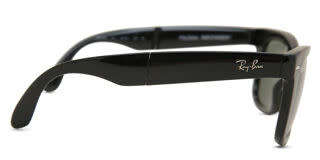 RAY-BAN RB4105 WAYFARER FOLDING 601 - W0670 - SUNGLASSES - LIKE NEW