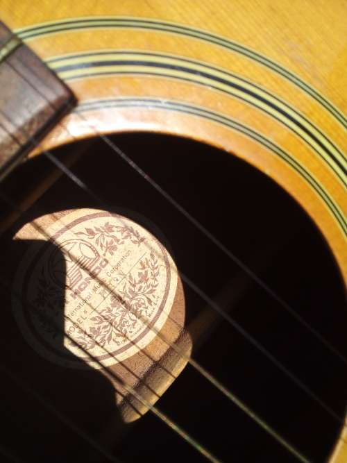 Vintage 1981 HONDO Model H 38N Acoustic 6 String Guitar - AMAZING CONDITION