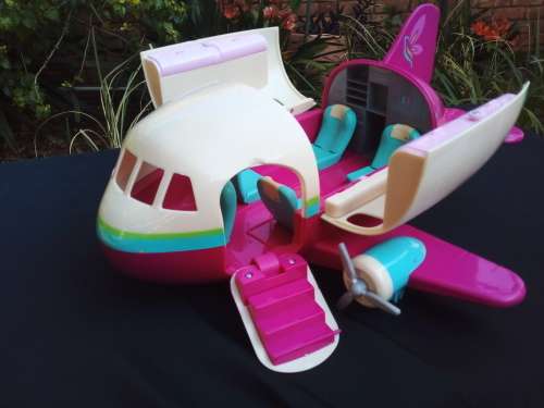 Li`l Woodzeez Airplane - 41 CM LENGHT- WINGSTO WINGS 44 CM - X 13 CM HEIGHT