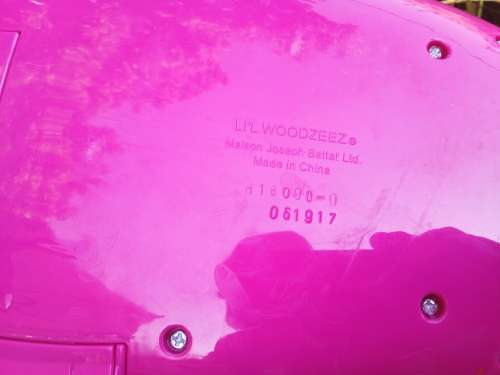 Li`l Woodzeez Airplane - 41 CM LENGHT- WINGSTO WINGS 44 CM - X 13 CM HEIGHT
