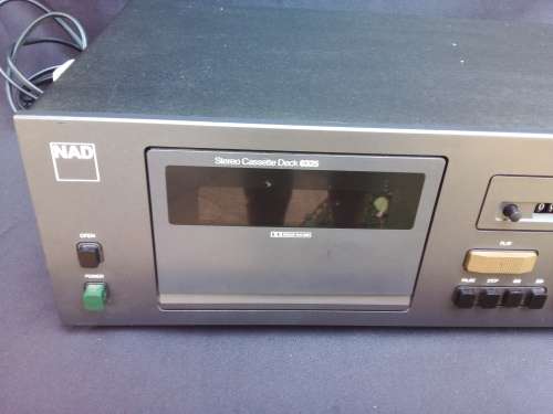 NAD Stereo Cassette Deck 6325 Dolby B-C NR S/No. SJ 90407680