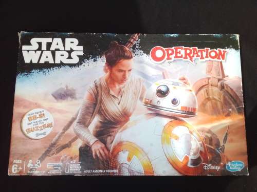 Hasbro Operation Game: Star Wars Edition - 100% WORKING BOARD ONLY - IN ORIGINAL BOX