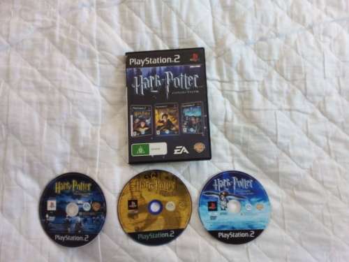 PS2 HARRY POTTER COLLECTION / BID TO WIN - 3 X GAMES