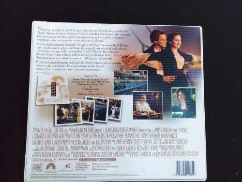 Titanic VHS Collector`s Edition 1998 Inc Tape 8 Collector Cards 35mm Film Cell  - BRAND NEW