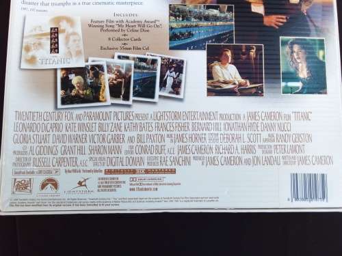 Titanic VHS Collector`s Edition 1998 Inc Tape 8 Collector Cards 35mm Film Cell  - BRAND NEW