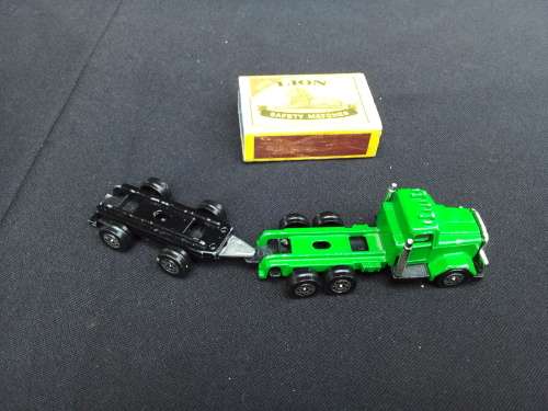 1 x  Vintage Corgi Truck and Traler - Made in Great Britan