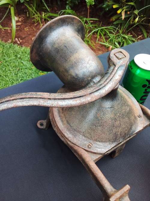 Vintage Kenrick no 4 cast iron coffee grinder  - 100% Working - Change Coarse to Fine