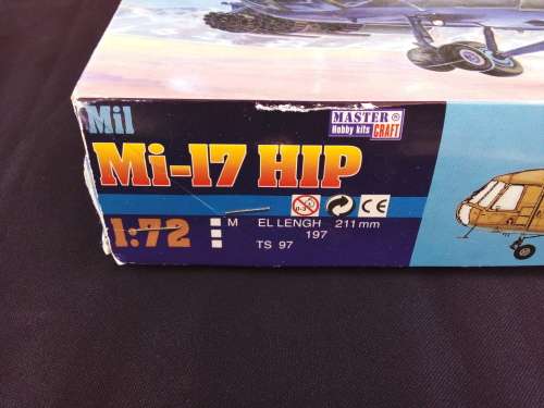 MIL MI-I7 HIP K-71 - MASTER CRAFT HOBBY KITS - SCALE 1:72 - MADE IN CZECH REPUBLIC