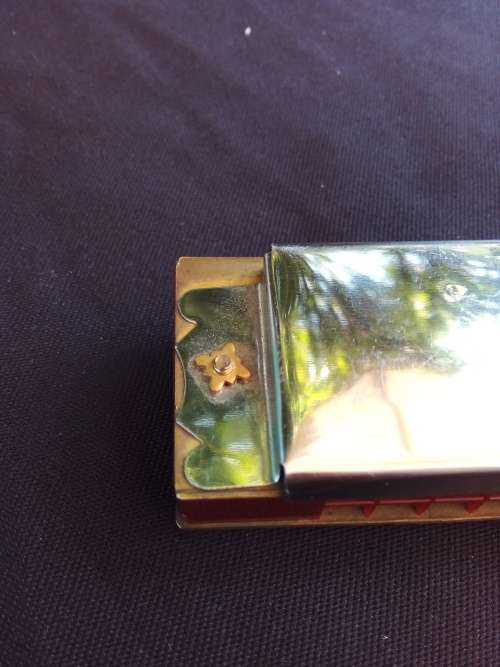 Vintage 28 HOLE WIDE RANGE HARMONICA - MADE IN JAPAN