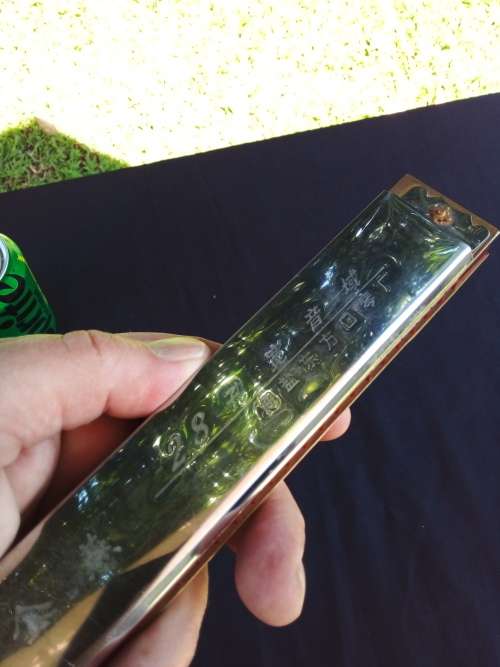 Vintage 28 HOLE WIDE RANGE HARMONICA - MADE IN JAPAN