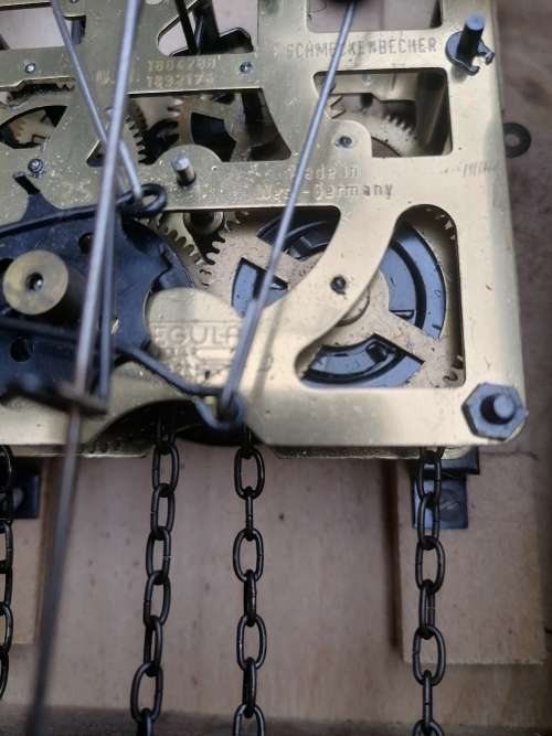 BLACK FOREST CUCKOO CLOCK IS EXTREMELY LARGE - 100% COMPLETE AND WORKING - MADE IN WESTERN GERMANY