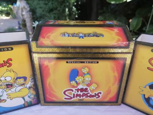 MASSIVE THE SIMPSONS DVD COLLECTION SPECIAL EDITION BOX SET VERY RARE EXCELLENT CONDITION