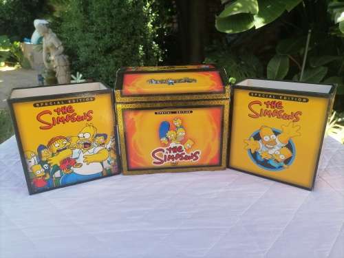 MASSIVE THE SIMPSONS DVD COLLECTION SPECIAL EDITION BOX SET VERY RARE EXCELLENT CONDITION