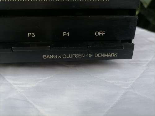 BANG & OLUFSEN - TURNTABLE BEOGRAM MODEL 1203 - BEOMASTER 1100 - MADE IN DENMARK - 100% WORKING
