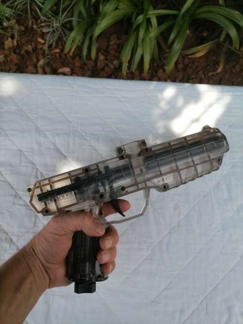 JT ER4 READY TO PLAY RTP PAINTBALL GUN - SMOKE COLOR - 100% WORKING