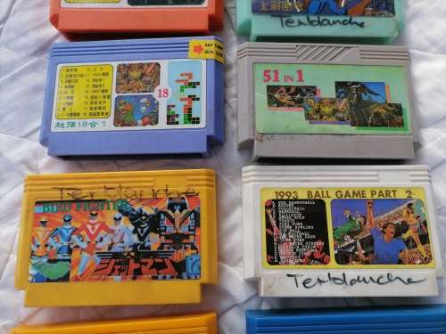 12 X VINTAGE TV GAME CARTRIDGES